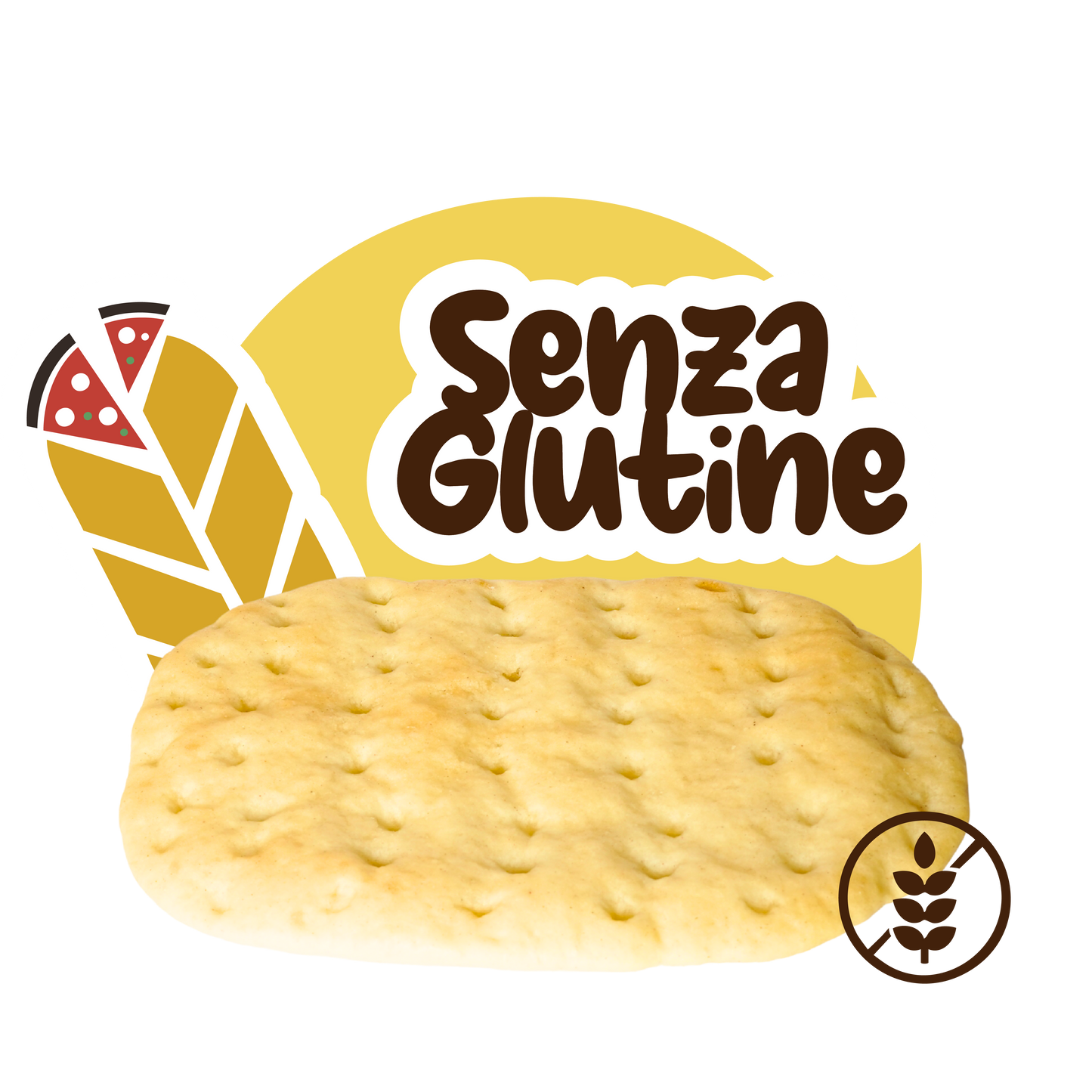 BASE TONDA PIUMAGLUT - Senza Glutine - 30cm di diametro